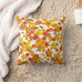 明るい紅葉 クッション (ブランケット)
