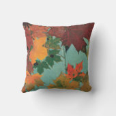 明るい紅葉 クッション (裏面)