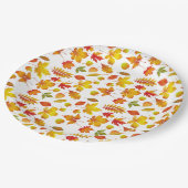 明るい紅葉 ペーパープレート (アングル)