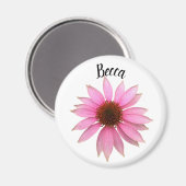 明るい紫色のコンフォロパーソナライズされたア マグネット (正面/裏面)