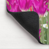 明るい紫色のピンクポジス マウスパッド (コーナー)