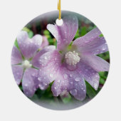 明るい紫 セラミックオーナメント (裏面)