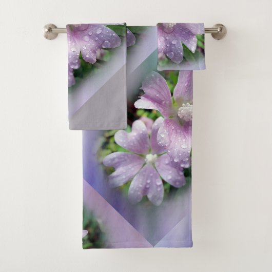 明るい紫 バスタオルセット (インサイチュ)