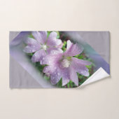 明るい紫 バスタオルセット (ハンドタオル)