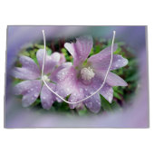 明るい紫 ラージペーパーバッグ (正面)