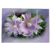 明るい紫 ラージペーパーバッグ (裏面)