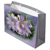 明るい紫 ラージペーパーバッグ (裏面アングル)