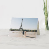 明るい結婚した休日の結婚発表 シーズンカード (裏面)