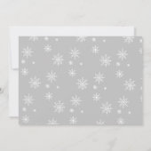 明るい結婚した新婚の写真クリスマス シーズンカード (裏面)