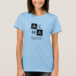 明るい絞り染めACMAのワイシャツ Tシャツ