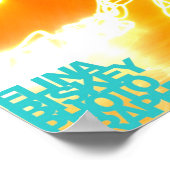 明るい絵画 ポスター (角)