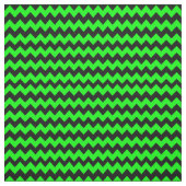 明るい緑と黒の山かっこ ファブリック (見本)