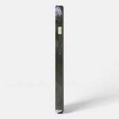 「明るい緑のオウム」iPhone 7 用ケース iPhoneケース (左側面)
