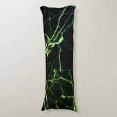 明るい緑の大理石 ボディピロー (正面縦)