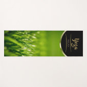 明るい緑の草 – ヨガマット (正面(横))
