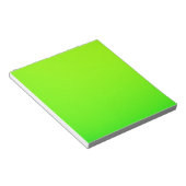 明るい緑色の長方形のシートが表示されています ノートパッド (アングル)