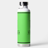 明るい緑 ウォーターボトル (右面)