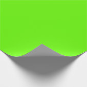 明るい緑(無地の色) ラッピングペーパー (角)