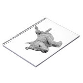 明るい線 ノートブック (左側)