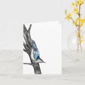 明るい縫合折札カード カード (黄色い花)