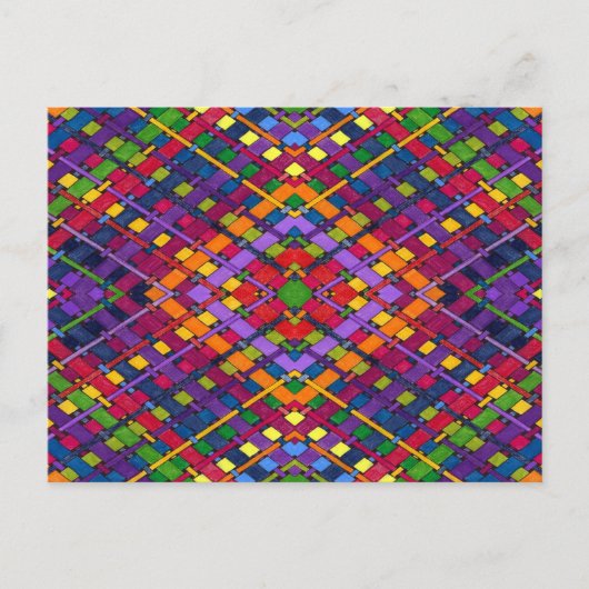 明るい織機 ポストカード (正面)