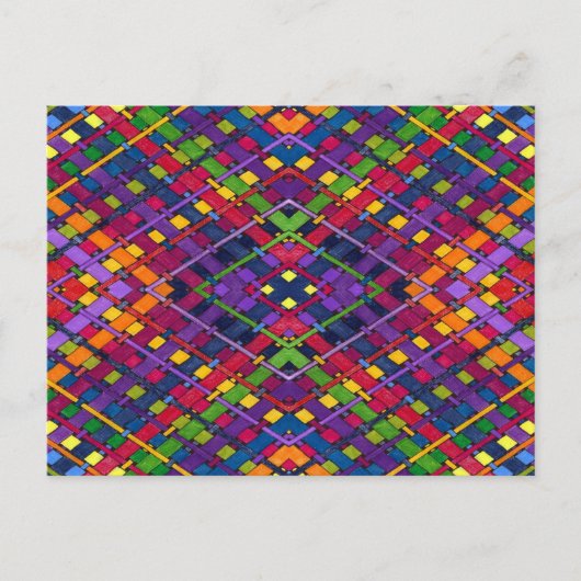 明るい織機 ポストカード (正面)