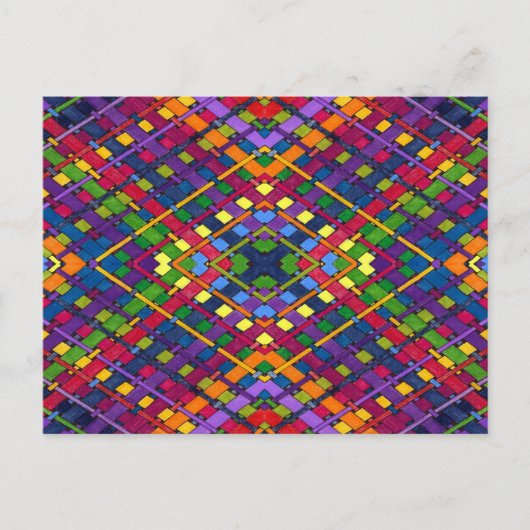 明るい織機 ポストカード (正面)