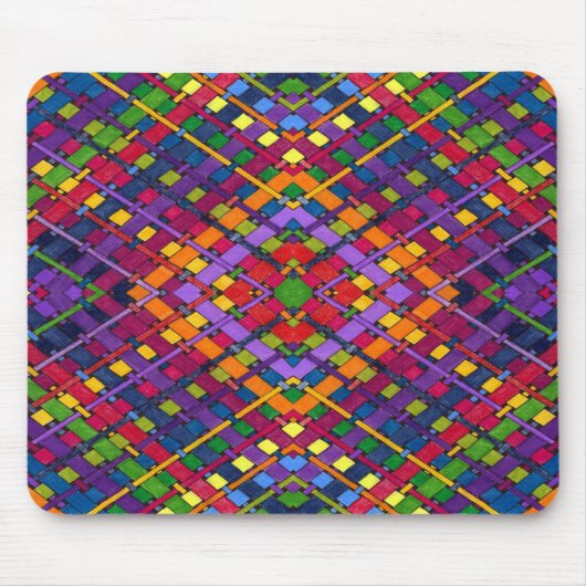 明るい織機 マウスパッド (正面)