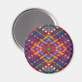 明るい織機 マグネット (正面/裏面)