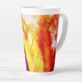 明るい羽 カフェラテマグ (右アングル)