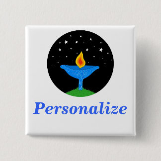 明るい聖餐杯UU Pin/ボタン 缶バッジ