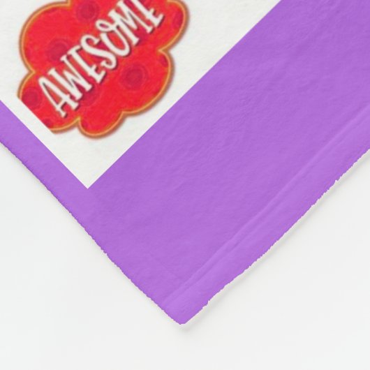 明るい肯定 – やる気を起こさせる教室の装飾 フリースブランケット (角)