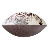 明るい背景の色の交差線 アメリカンフットボール (回転90)