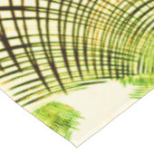 明るい背景の色の交差線 テーブルクロス (アングル)