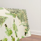 明るい背景の色の交差線 テーブルクロス (インサイチュ)