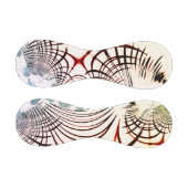 明るい背景の色の交差線 野球ボール (パネル)