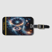 明るい自転車は暗い方に向かって描かれている ラゲッジタグ (正面横)