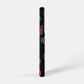 明るい自転車パターンモノグラム SAMSUNG GALAXYケース (右側面)