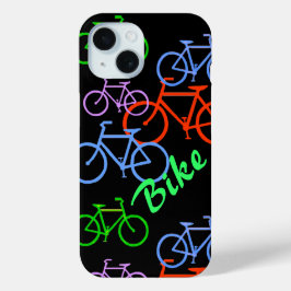 明るい自転車 iPhone 15ケース