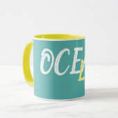 明るい航海の海 | マグカップ (正面左)