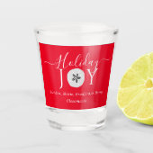 明るい航海の赤砂ドル ショットグラス (正面)