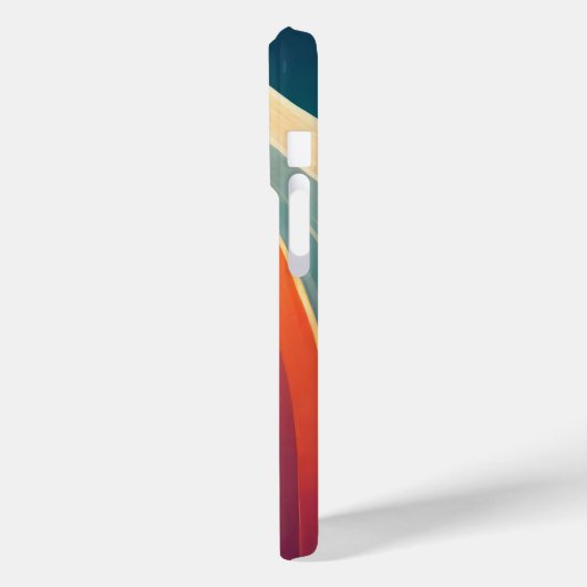 明るい色のアーチ形 Case-Mate iPhoneケース (裏面 / 左)