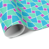 明るい色のイスラム模様のラッピング紙 ラッピングペーパー (ロールコーナー)