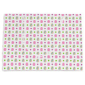 明るい色のイースターエッグ ラージペーパーバッグ (正面)