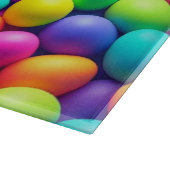 明るい色のイースターエッグ/春 カッティングボード (角)