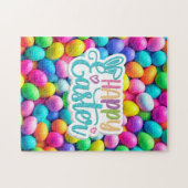 明るい色のイースターエッグ/春 ジグソーパズル (横)