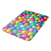 明るい色のイースターエッグ/春 バスマット (アングル)