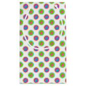 明るい色のイースターバニー スモールペーパーバッグ (裏面)