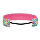 明るい色のイースター卵/春 アスレチックヘッドバンド (裏面)