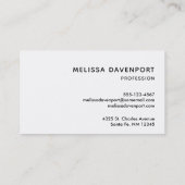 明るい色のクリスマスポインセチアの束 名刺 (裏面)